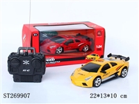 ST269907 - 1:24四通遥控车、前进、后退、左转、右转、充电器、电池