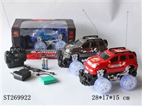 ST269922 - 1:18 四通越野遥控车、前进、后退、左转、右转、带充电器、电池、灯光