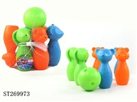 ST269973 - CARTOON ANIMAL BOWLING