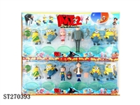 ST270393 - 6PCS DESPICABLE ME DOLL 2K
