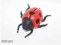 ST271271 - PULL LINE LADY BEETLE WITH RING & MOTION