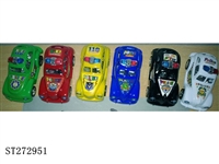 ST272951 - 喷漆回力老爷警车（6款混装）可装糖