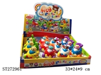 ST272961 - WIND-UP CARTOON CAR (12PCS/BOX)