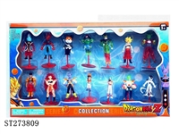 ST273809 - 2-4.5 INCH DRAGONBALL FIGURE + BASE (14PCS/SET)