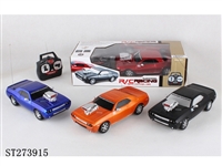 ST273915 - 1:18道奇挑战者机头版四通遥控车