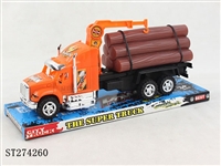 ST274260 - 惯性拖头工程车 单款单色