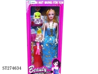 ST274634 - 11"BEAUTY DOLL