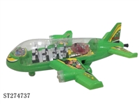 ST274737 - PULL STRING PLANE W/LIGNT