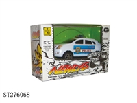 ST276068 - 2通遥控警车 黑白2色