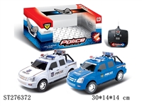 ST276372 - 二通皮卡警车带灯光（白色/蓝色）