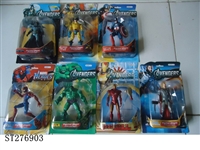 ST276903 - 6"THE AVENGERS W/LIGHT 7STYLES ASSORTED