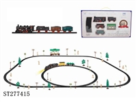 ST277415 - 电动古典轨道火车配候车亭(106PCS,带灯)