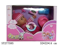 ST277585 - 12" DOLL WITH IC & ACCESSORIES