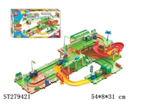 ST279421 -  B/O RAILCAR W/BLOCKS