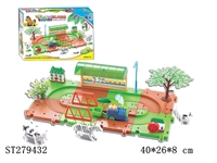 ST279432 -  B/O RAILCAR W/BLOCKS