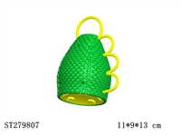 ST279807 - 2014 BRAZIL WORLD CUP CHEER SPECIFIED ARTIFACT ( CASEY ROLLA ) GREEN, YELLOW , RED, BLUE