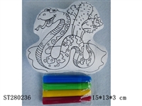 ST280236 - graffiti snake w/colored pens