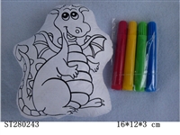 ST280243 - graffiti caterpillar w/colored pens
