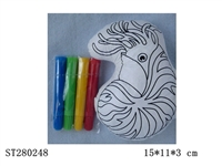 ST280248 - graffiti inkfish w/colored pens