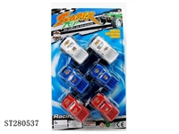 ST280537 - 回力车6只多色一板