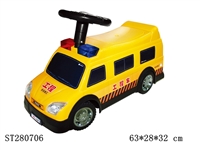 ST280706 - SLIDE TRUCK W/LIGHTS、MUSIC