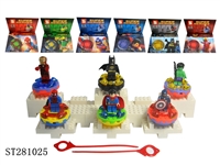 ST281025 - SUPER HEROES- LEGO BUILDING BLOCK W/TOP