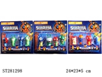 ST281298 - 3"CARTOON  FIGURE 3K 4PCS