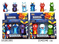 ST281301 - 4"CARTOON  FIGURE 2K 3PCS