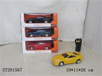 ST281567 - 1：24二通战神遥控车 红/银/深紫/蓝一款四色