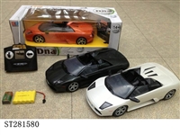 ST281580 - 1:12包电四通遥控车（兰博基尼）橙/白/黑三色混装