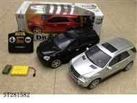 ST281582 - 1:12包电四通遥控车（奔驰 3AMG）黑/枣红/银三色混装
