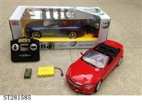 ST281585 - 1:12包电四通遥控车（宝马 M3）红/蓝/二色混装