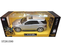 ST281590 - 1:12包电四通+带IC（奔驰 3AMG）黑/枣红/银三色混装