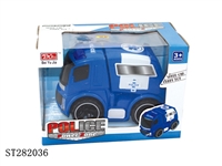 ST282036 - 惯性警车带灯光包电