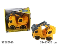 ST282040 - 惯性工程挖土车带灯光包电