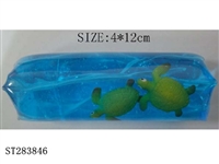 ST283846 - WATER SNAKE WITH 2 TURTLES 4*12