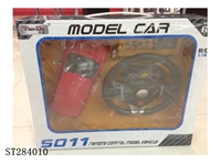 ST284010 - 1:18路虎极光配重力感应5号小方向盘遥控车(包电)