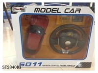 ST284013 - 1:18奥迪R8配重力感应5号小方向盘遥控车(不包电)