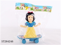 ST284246 - PULL BACK SKATEBOARD SNOW WHITE