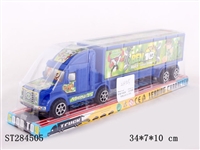 ST284505 - 惯性货柜车2款混装 BEN10+蜘蛛侠