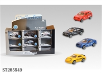 ST285549 - DIE CAST SMALL POLICE CAR (MIXED 4 KINDS)