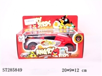 ST285849 - B/O UNIVERSAL CAR WITH MUSIC(ANGRY BIRD,4 STYLE ASSORTED)