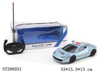 ST286031 - 法拉利警车四通遥控警车 不包电