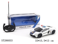 ST286033 - 兰博基尼警车四通遥控警车 不包电