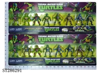 ST286291 - 3 INCH NINJA TURTLE (8PCS/SET)(MIXED 2 KINDS)
