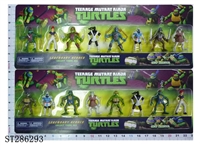 ST286293 - 3 INCH NINJA TURTLE (8PCS/SET)(MIXED 2 KINDS)