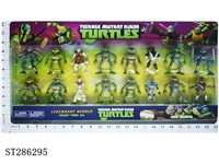 ST286295 - 3 INCH NINJA TURTLE (16PCS/SET)