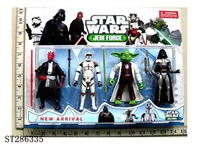 ST286335 - 5 INCH STAR WARS FIGURE (4PCS/SET)