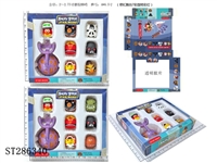ST286340 - 2-2.75 INCH ANGRY BIRDS WITH BB SOUND + SLINGSHOT WITH IC & LIGHTS (MIXED 2 KINDS)
