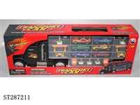 ST287211 - 19 INCH BIG TRAILER CONTAINER CAR
